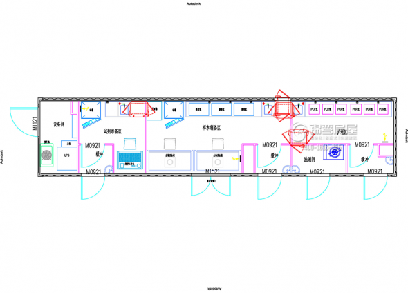 PCR移動方艙實驗室